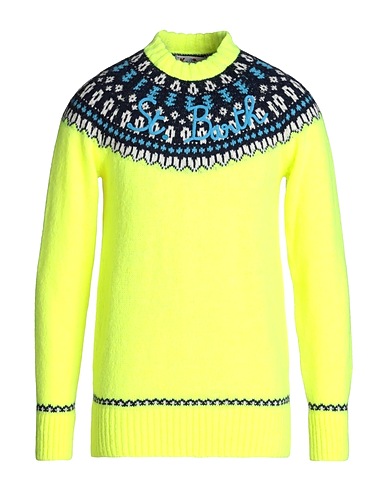 MC2 SAINT BARTH Jumper HERON NORDIC SOFT
 Yellow 45% Acrylic, 35% Polyamide, 20% Alpaca wool