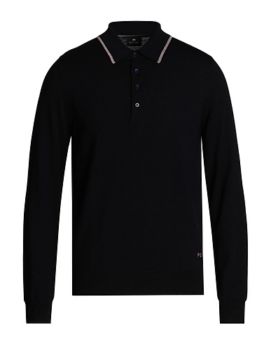PS PAUL SMITH Pullover Blu notte 100% Lana Merino