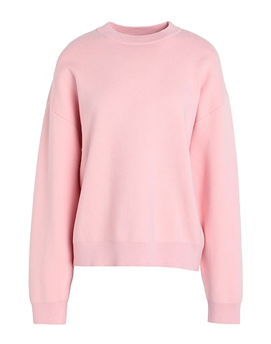 PIECES Jumper Light pink 38% Viscose, 21% Polyester, 15% Nylon, 13% Cotton, 13% Recycled cotton