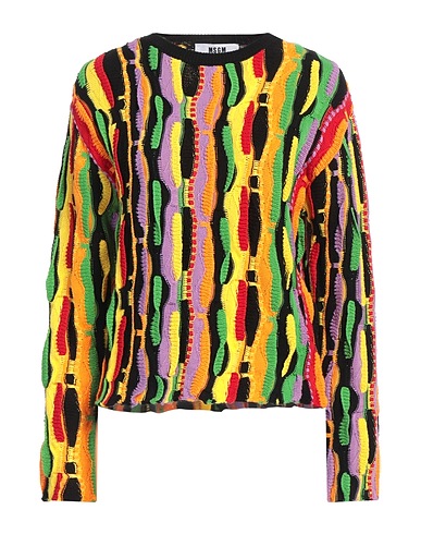 MSGM Sweater Black 100% Cotton