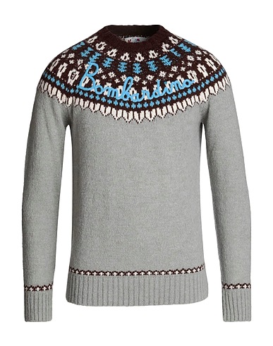 MC2 SAINT BARTH Jumper HERON NORDIC SOFT
 Grey 45% Acrylic, 35% Polyamide, 20% Alpaca wool