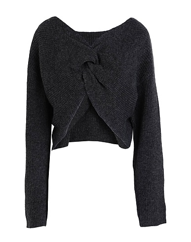 PIECES Pullover Piombo 52% Poliestere riciclato, 26% Acrilico, 13% Fibre sintetiche, 6% Lana di alpaca, 3% Lana