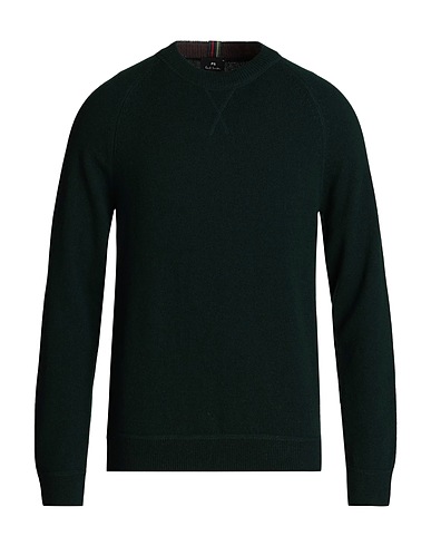 PS PAUL SMITH Jumper Dark green 100% Merino Wool