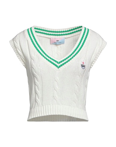 CHIARA FERRAGNI Jumper White 100% Cotton