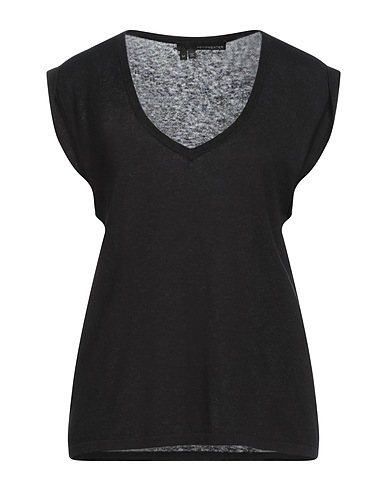 360SWEATER Jumper Black 60% Cotton, 40% Hemp