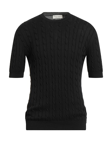 FILIPPO DE LAURENTIIS Sweater Black 100% Cotton