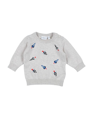 NAME IT® Pullover Hellgrau 100% Organische Baumwolle