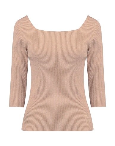 FENDI Jumper Sand 80% Cotton, 15% Polyamide, 5% Elastane