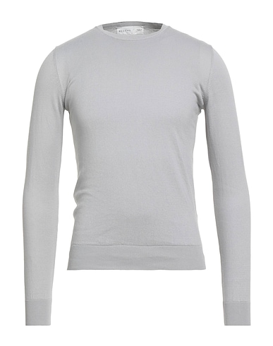 BECOME Pullover Grigio chiaro 100% Cotone