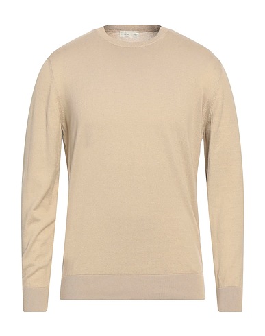 BECOME Pullover Beige 100% Coton