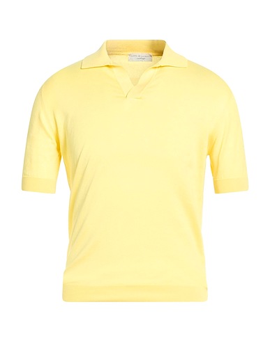 FILIPPO DE LAURENTIIS Jumper Pastel yellow 100% Cotton