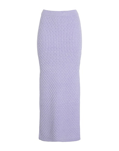 SOMETHINGNEW0803 Langer Rock Lila 38% Acryl, 30% Nylon, 28% Polyester, 4% Wolle