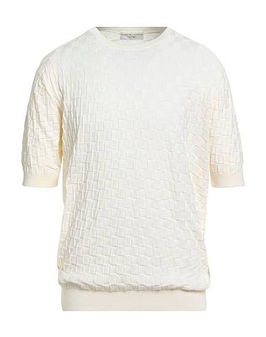 FILIPPO DE LAURENTIIS Jumper Cream 100% Cotton