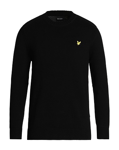 LYLE & SCOTT Jumper Black 100% Cotton
