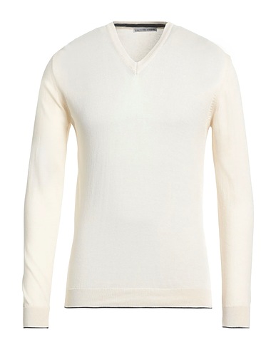 GREY DANIELE ALESSANDRINI Jumper Beige 100% Cotton