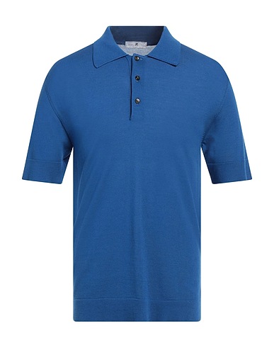PT Torino Jumper Blue 70% Cotton, 30% Silk
