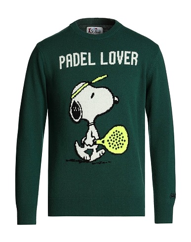 MC2 SAINT BARTH Pullover HERON
 Verde scuro 35% Lana, 30% Viscosa, 20% Cachemire, 15% Poliammide