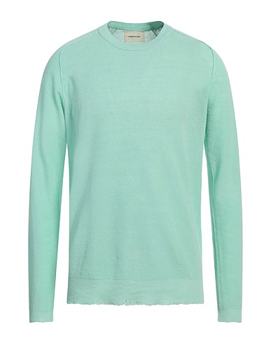 ATOMOFACTORY Pullover Verde chiaro 75% Lino, 25% Cotone