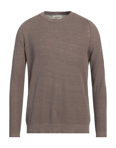 ATOMOFACTORY Pullover Khaki 75% Lino, 25% Cotone