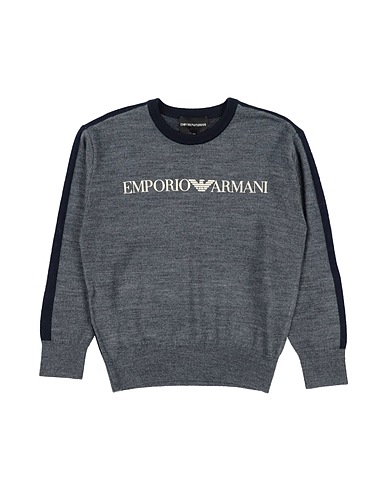 EMPORIO ARMANI Jumper Grey 50% Acrylic, 50% Virgin Wool
