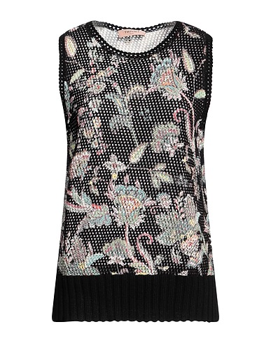 TWINSET Jumper Black 100% Cotton