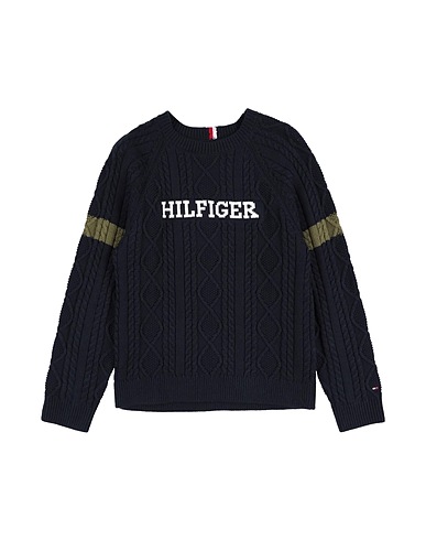 TOMMY HILFIGER Sweater Midnight blue 60% Cotton, 40% Acrylic