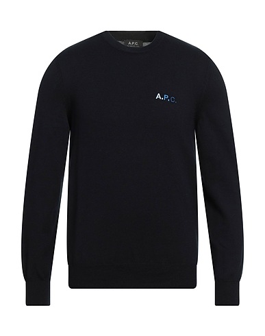 A.P.C. Pullover Nachtblau 100% Baumwolle