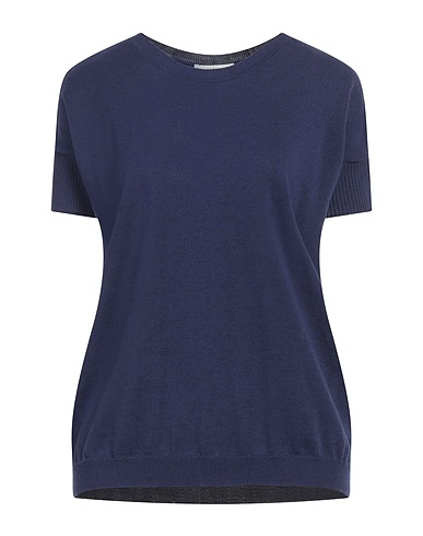 ALPHA STUDIO Pullover Bleu nuit 100% Coton