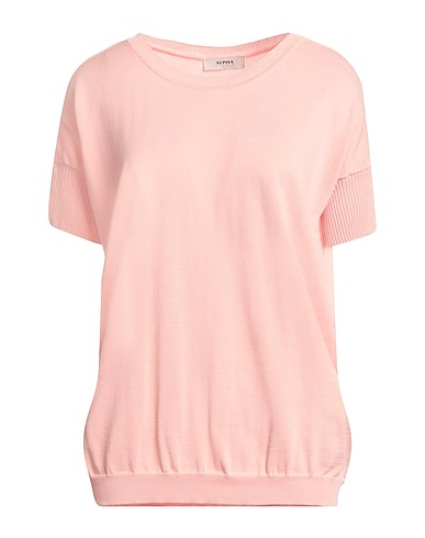 ALPHA STUDIO Jumper Light pink 100% Cotton