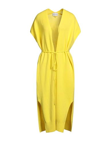 HERZENSANGELEGENHEIT Cardigan Yellow 70% Wool, 30% Cashmere