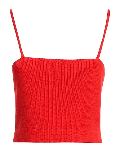 PROENZA SCHOULER Top Rosso 95% Cotone, 5% Cachemire