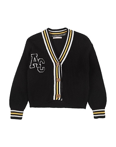 KIDS ONLY Cardigan Black 50% Acrylic, 50% Cotton