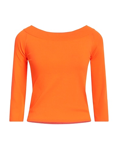 ROBERTO COLLINA Jumper Orange 83% Viscose, 17% Polyester