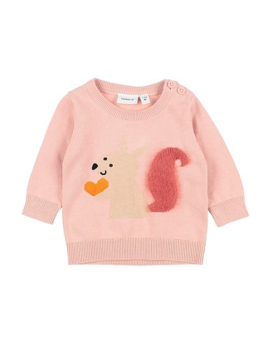 NAME IT® Jumper Pink 100% Organic cotton
