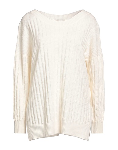 BARBARA LOHMANN Maglia in Cachemire Bianco 100% Cachemire