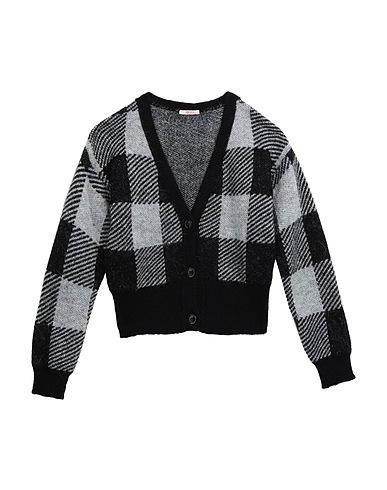 LIU •JO Cardigan NERO 42% Polyamide, 30% Alpaca wool, 28% Acrylic