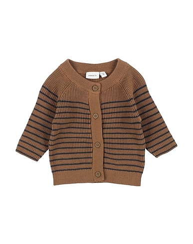 NAME IT® Cardigan Khaki 100% Organic cotton