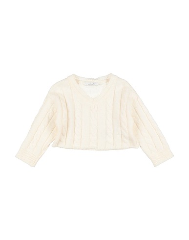 U+É Pullover Avorio 45% Viscosa, 25% Poliammide, 25% Lana Merino, 5% Cachemire