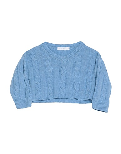 U+É Jumper Azure 45% Viscose, 25% Polyamide, 25% Merino Wool, 5% Cashmere