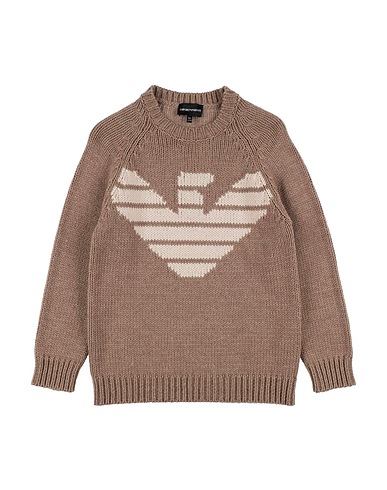 EMPORIO ARMANI Jumper Khaki 50% Virgin Wool, 50% Acrylic
