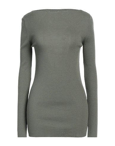 RICK OWENS Sweater Military green 100% Virgin Wool
