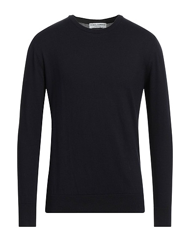 DOLCE&GABBANA Jumper Midnight blue 100% Cotton