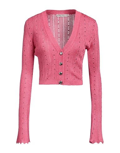 ALESSANDRA RICH Cardigan 80% Acetate, 10% Polyester, 10% Polyamide