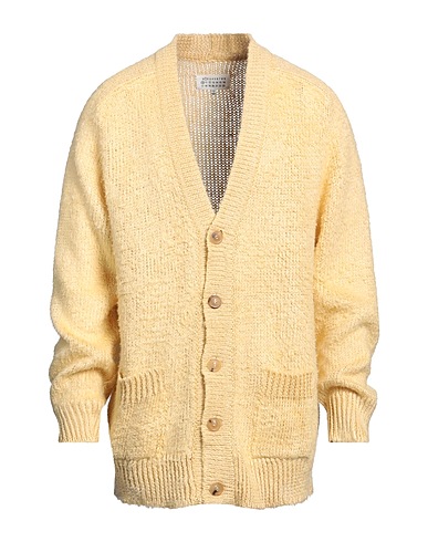 MAISON MARGIELA Cardigan Yellow 100% Linen