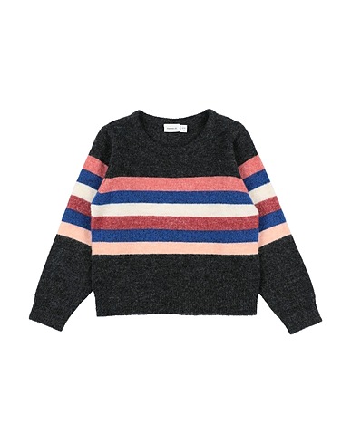 NAME IT® Jumper Charcoal 52% Polyester, 41% Acrylic, 4% Wool, 3% Elastane