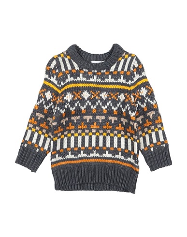 NAME IT® Pullover Braungrau 100% Acryl