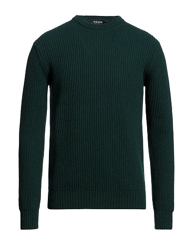 YOON Jumper Dark green 70% Wool, 25% Polyacrylic, 5% Other Fibres