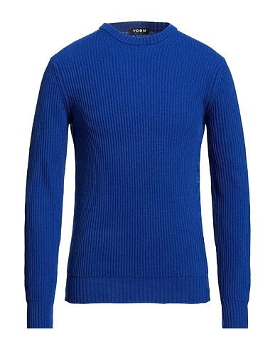 YOON Pullover Blu 70% Lana, 25% Poliacrilico, 5% Altre Fibre