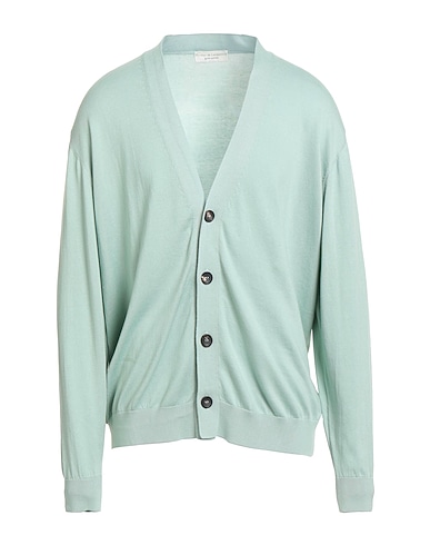 FILIPPO DE LAURENTIIS Cardigan Turquoise 100% Cotton