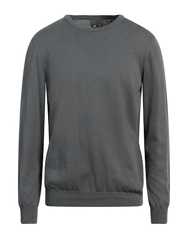HERITAGE Pullover Grigio 100% Cotone